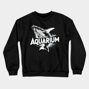 A majestic whale breaching the ocean's surface Crewneck Sweatshirt